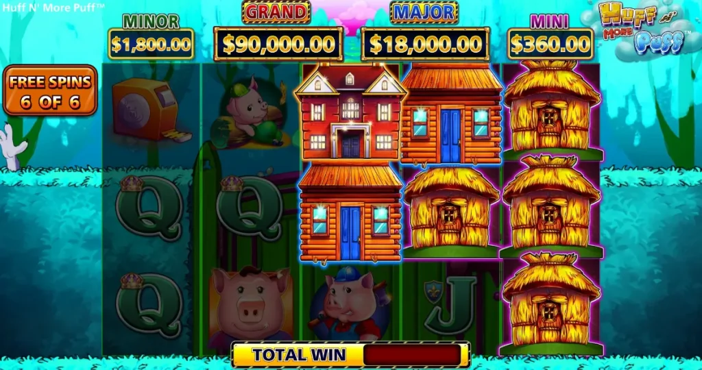Huff N’ More Puff Slot UK